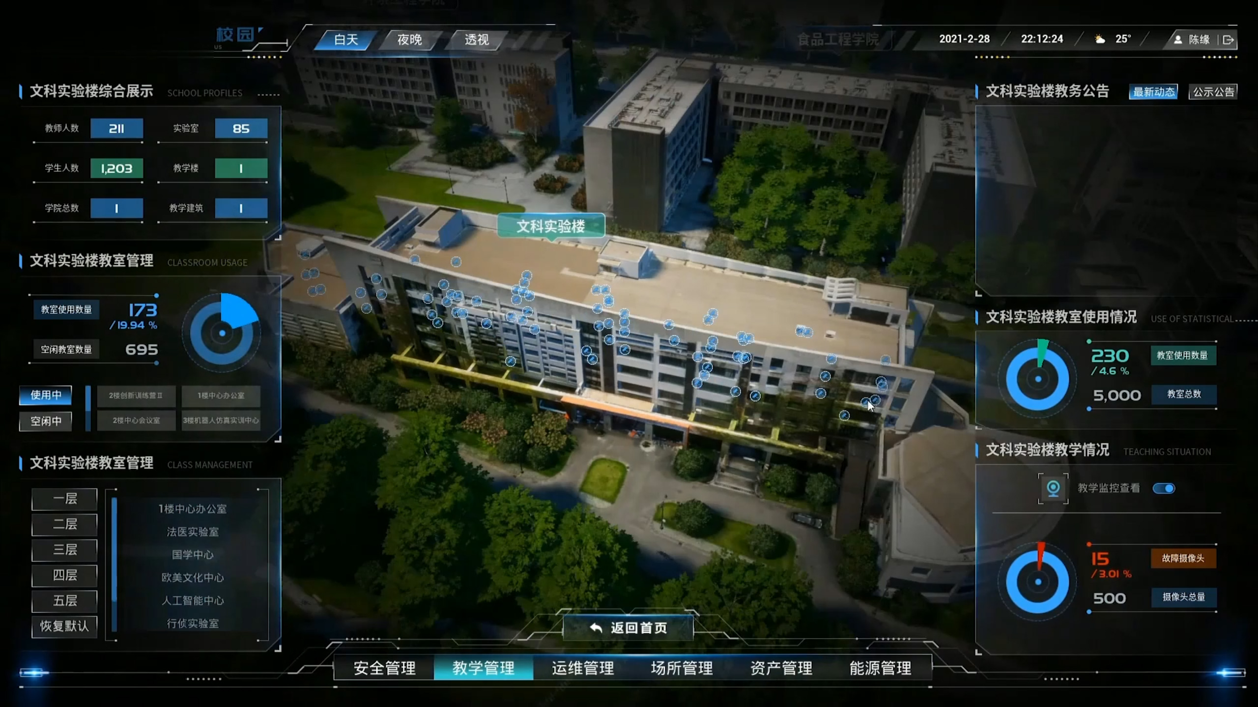 2.4 教学管理展示图